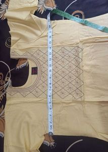 Clever Girl Embroidered Kurti - Size L