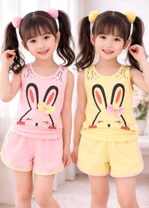 Cute Bunny Twin Set for Girls
