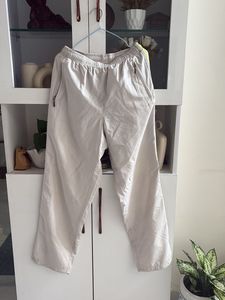 Comfortable Beige Track Pants