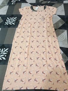 Comfortable Peach Nightdress