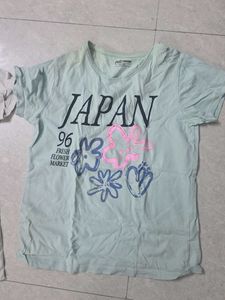 Bundle of 2 Graphic T-Shirts for girl