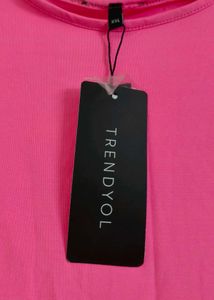 Hot Pink Long Sleeve Bodysuit