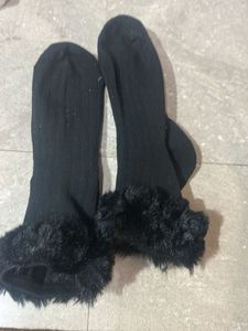 5 pair of black socks for women
