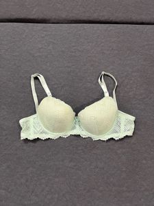 Lace Trim Padded Bra