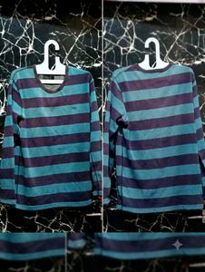 Men's Striped Long Sleeve T-Shirt