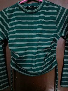 Striped Long Sleeve Top