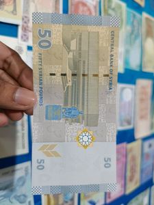 Syria 50 Pounds Note UNC 💶Foreign Currency 🌎
