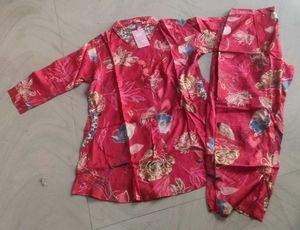 Floral Pajama Set