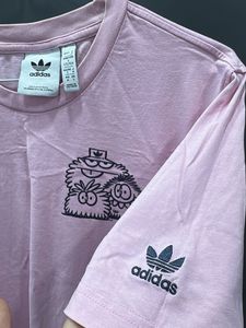 Adidas Pink Graphic T-Shirt