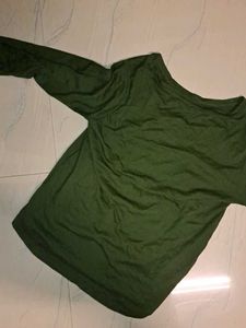 New Olive Green T Shirt