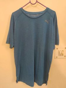 puma blue tshirt