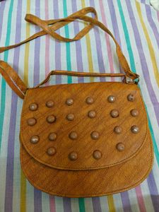 Stylish Studded Crossbody Bag