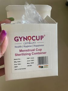 Gynocup Menstrual Cup Sterilizing Container
