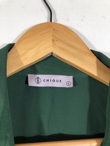 Dark Green Embroided Shirt(Women’s)