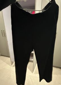 Black Wide Trouser