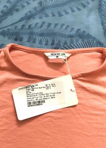 Cute Pink fitted basic top