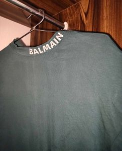 Balmain Logo Neck Sweatshirt