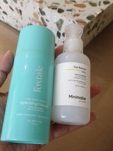 Assorted Skincare Products empty bottles