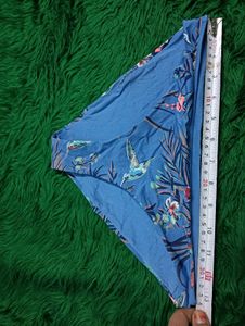 Floral 🖤Bikini Bottom - Blue🖤