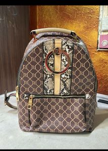 River Island Monogram Backpack