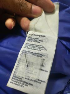 Blue Tommy Hilfiger Puffer Jacket