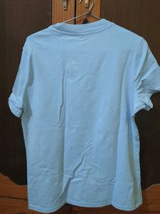 Puma Light Blue Logo T-Shirt