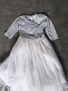 Sparkling Silver gown