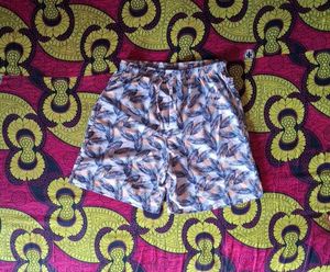 Men's Printed Shorts | Tropical Leaf Design | Like