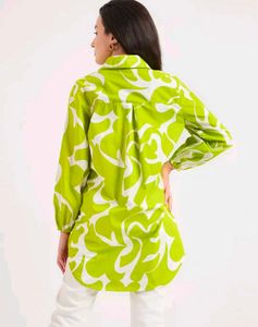 Beautiful Pure Cotton High- Low Shirt