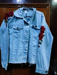 Embroidered Denim Jacket