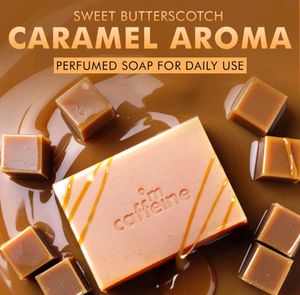 🍮🌼 MCaffeine Caramel Crunch Exfoliating Soap