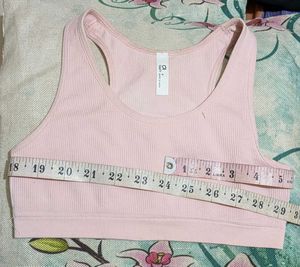 Seamless Ribbed Sports Bra