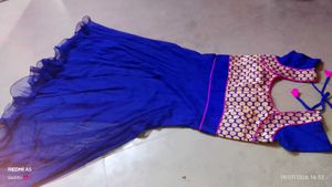 Blue Lehenga Choli Set