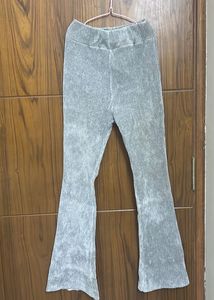 Corduroy Flared grey Pants