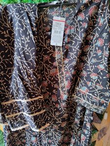 Women's Printed Cotton Kurta pant set