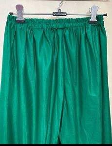 Green anarkali kurta set (festive)