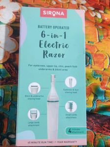 6-in-1 Electric Razor