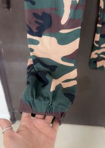 Camo Joggers with Top