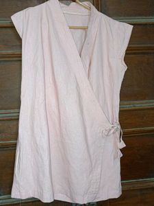 Tibetan Style Pink Wrap Top