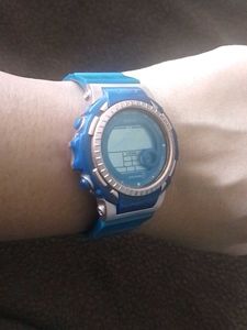 Blue Digital Watch