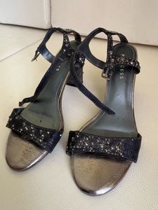 Princess Embellished Heeled Sandals