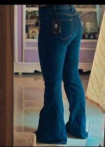 Flared Denim Jeans