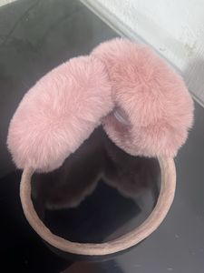 Fluffy Pink Earmuffs