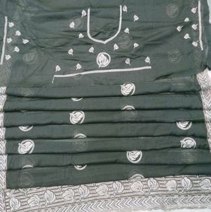 Elegant Embroidered Saree