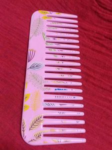 Set of 3 Floral Print Combs
