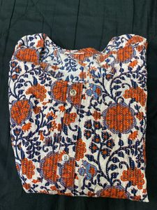 Beautiful Printed Cotton Kurta