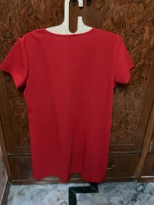 Classic Red Tunic Top
