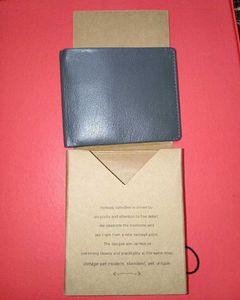VERBOSE mens stylish Gray leather wallet