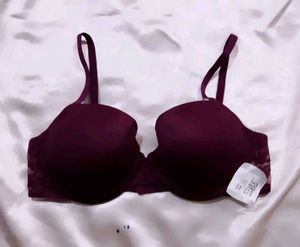 Burgundy Bra
