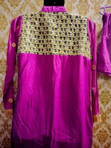 Embroidery Kurta With Churidar Size Issues